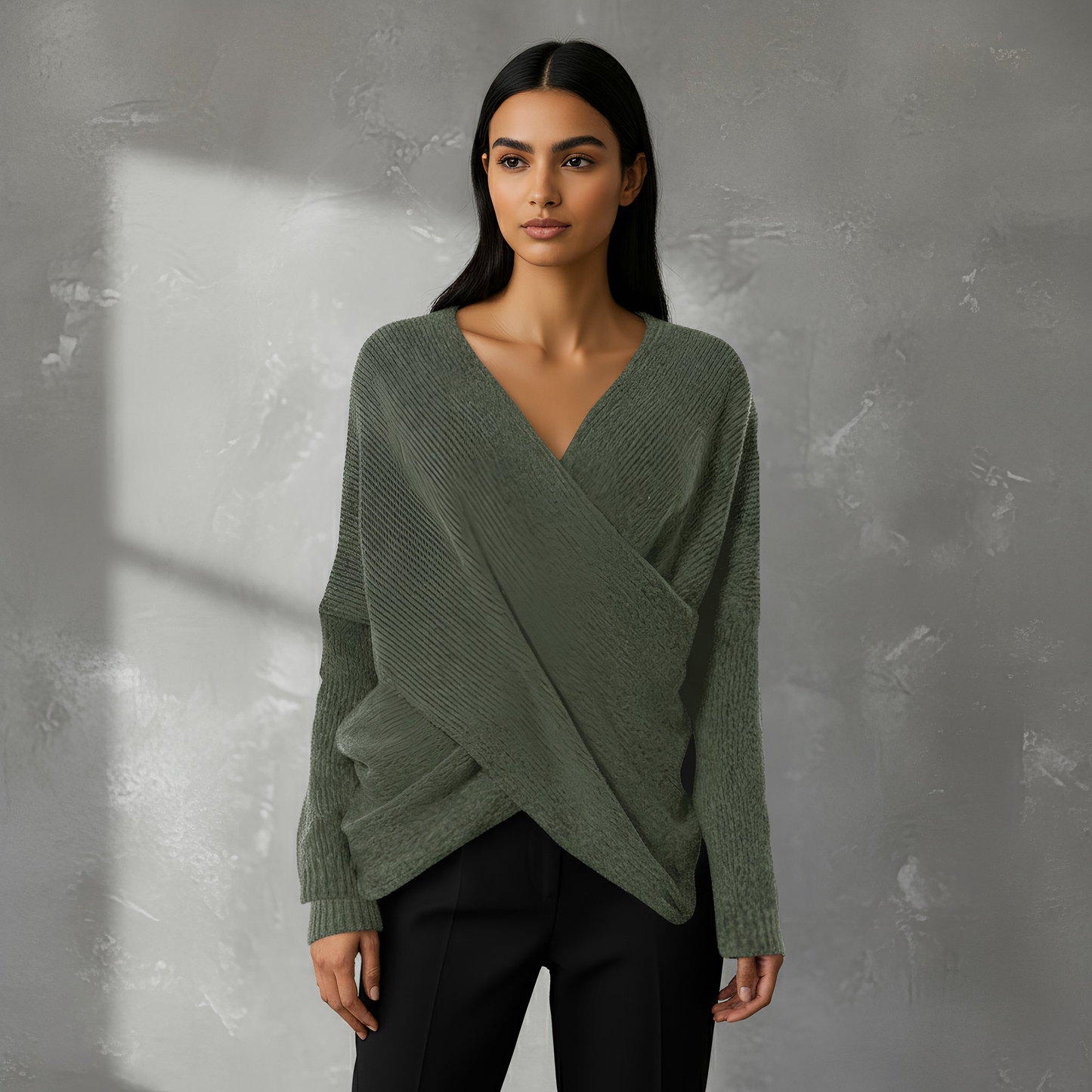 סוודר LOOSE מעטפת