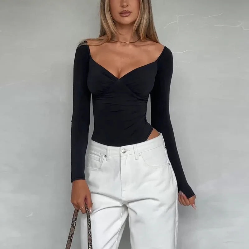 בגד גוף מפתח רחב