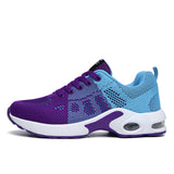 Fashion Air Cushion Women Sneakers Breathable Running Shoes Women Outdoor Fitness Sports Shoes Female Lace Up Casual Shoes flats