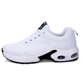 Fashion Air Cushion Women Sneakers Breathable Running Shoes Women Outdoor Fitness Sports Shoes Female Lace Up Casual Shoes flats