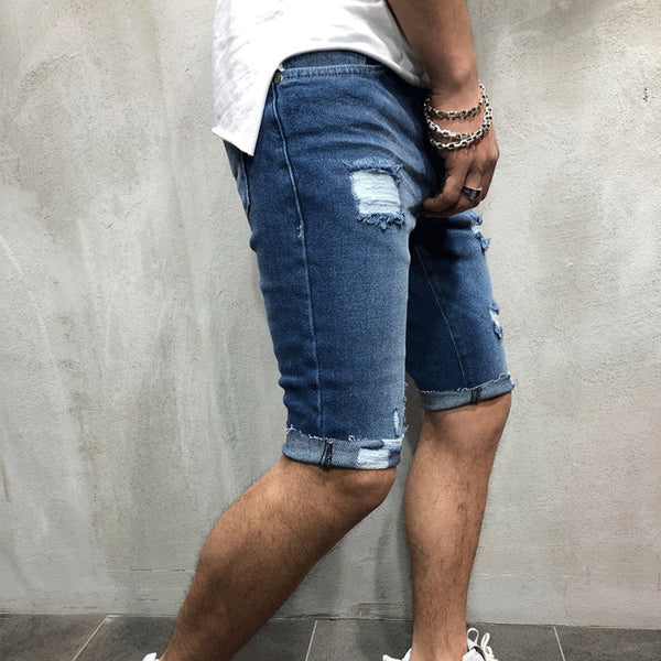 ג'ינס קצר קרעים STAR